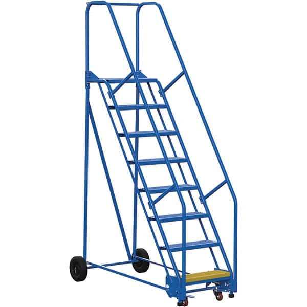 Vestil - 110" High 350 Lb Capacity 8 Step Ladder - USA Tool & Supply