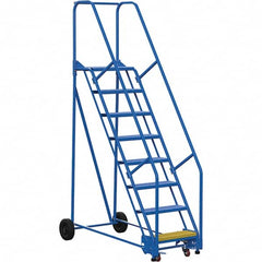 Vestil - 110" High 350 Lb Capacity 8 Step Ladder - USA Tool & Supply