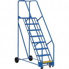 Vestil - 110" High 350 Lb Capacity 8 Step Ladder - USA Tool & Supply