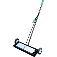 Vestil - 38" Long Magnetic Sweeper with Wheels - USA Tool & Supply