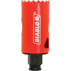 Freud - 1-1/2" Diam, 2-3/8" Cutting Depth, Hole Saw - Bi-Metal Saw, Toothed Edge - USA Tool & Supply