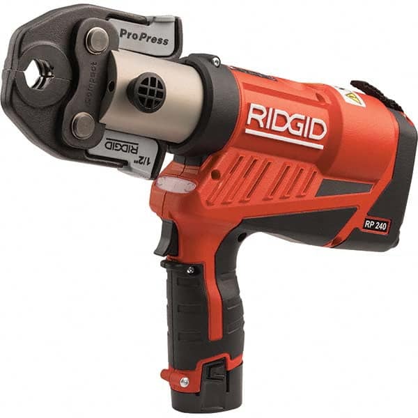 Ridgid - Benders, Crimpers & Pressers Type: Pressing Tool Kit Maximum Pipe Capacity (Inch): 1 - USA Tool & Supply