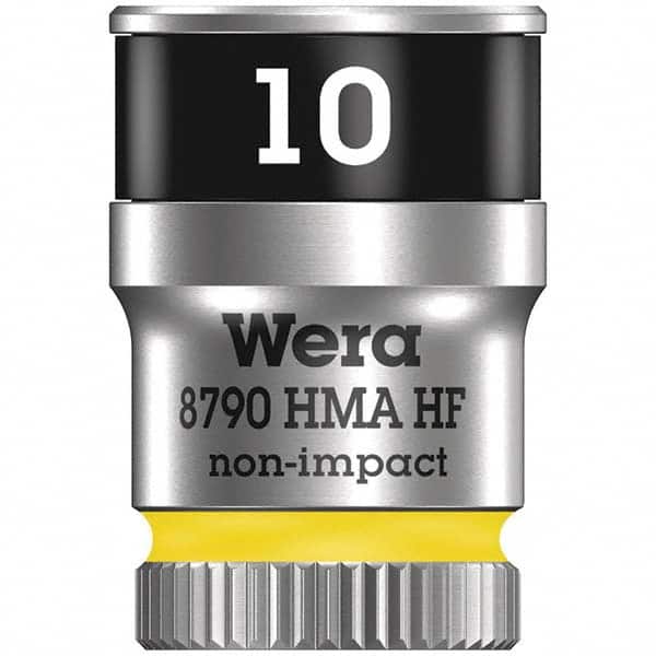 Wera - Specialty Sockets Type: Shallow Socket Size (mm): 10.0 - USA Tool & Supply