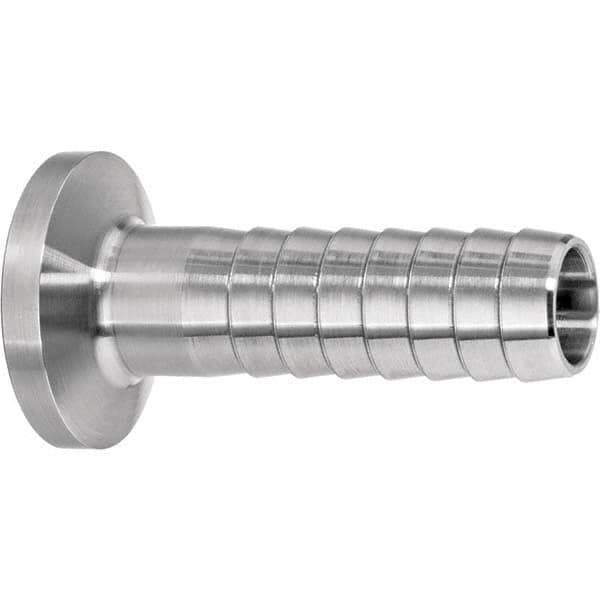 Value Collection - Sanitary Stainless Steel Pipe Fittings Type: Barbed Hose Adapter Style: Quick-Clamp - USA Tool & Supply