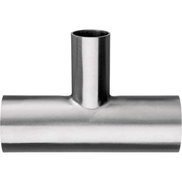 Value Collection - Sanitary Stainless Steel Pipe Fittings Type: Tee Reducer Style: Butt Weld - USA Tool & Supply