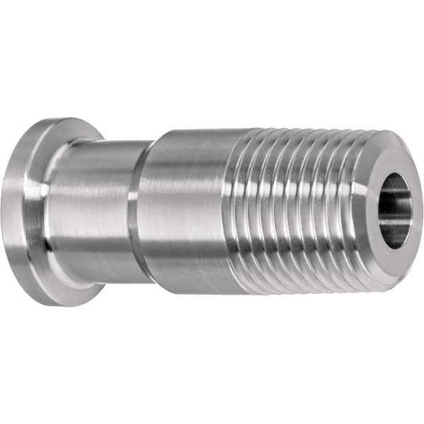 Value Collection - Sanitary Stainless Steel Pipe Fittings Type: Male Straight Style: Quick-Clamp - USA Tool & Supply