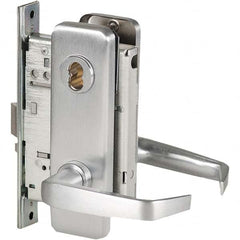 Best - Dormitory Lever Lockset for 1-3/4" Thick Doors - USA Tool & Supply