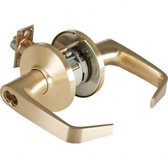 Best - Dormitory Lever Lockset for 1-3/4 to 2-1/4" Thick Doors - USA Tool & Supply