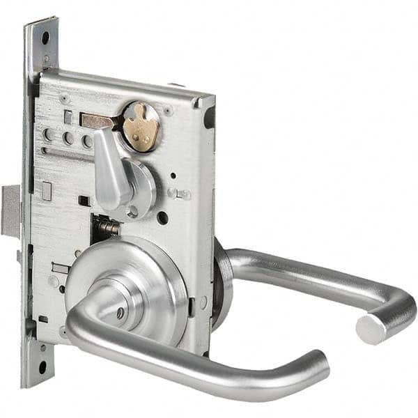 Best - Entrance with Deadbolt Lever Lockset for 1-3/4" Thick Doors - USA Tool & Supply