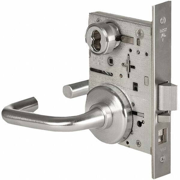 Best - Entrance with Deadbolt Lever Lockset for 1-3/4" Thick Doors - USA Tool & Supply