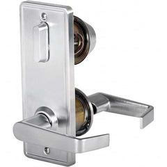 Stanley - Entry Lever Lockset for 1-3/8 to 1-3/4" Thick Doors - USA Tool & Supply