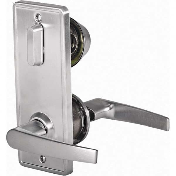 Stanley - Entry Lever Lockset for 1-3/8 to 1-3/4" Thick Doors - USA Tool & Supply