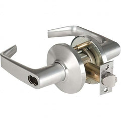 Best - Institution Lever Lockset for 1-3/4 to 2-1/4" Thick Doors - USA Tool & Supply