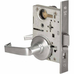 Best - Office Lever Lockset for 1-3/4" Thick Doors - USA Tool & Supply