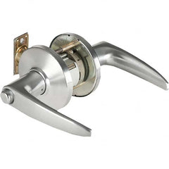 Best - Privacy Lever Lockset for 1-3/4 to 2-1/4" Thick Doors - USA Tool & Supply