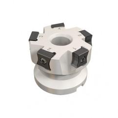 90° Arbor Mnt Face Mill-F90LND2.50-06-1.00-R-N11 - USA Tool & Supply