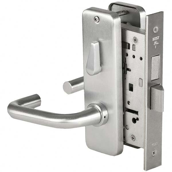 Best - Privacy Lever Lockset for 1-3/4" Thick Doors - USA Tool & Supply