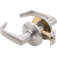 Best - Privacy Lever Lockset for 1-3/4 to 2-1/4" Thick Doors - USA Tool & Supply