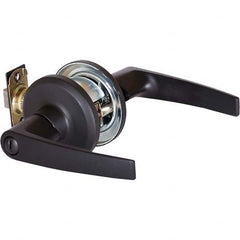 Stanley - Privacy Lever Lockset for 1-3/8 to 1-3/4" Thick Doors - USA Tool & Supply