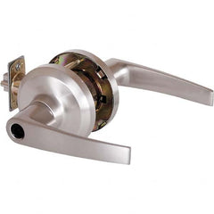 Stanley - Storeroom Lever Lockset for 1-3/8 to 2" Thick Doors - USA Tool & Supply