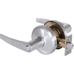 Stanley - Storeroom Lever Lockset for 1-3/8 to 2" Thick Doors - USA Tool & Supply