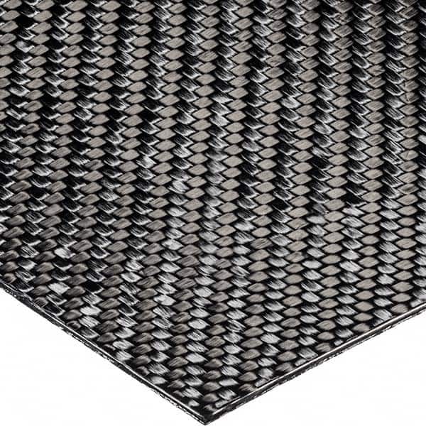 USA Sealing - 1' x 12" x 1/16" Black Carbon Fiber (Twill Weave) Sheet - USA Tool & Supply