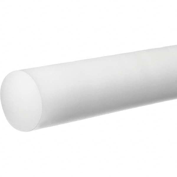 USA Sealing - 3' x 1" White PTFE Rod - USA Tool & Supply