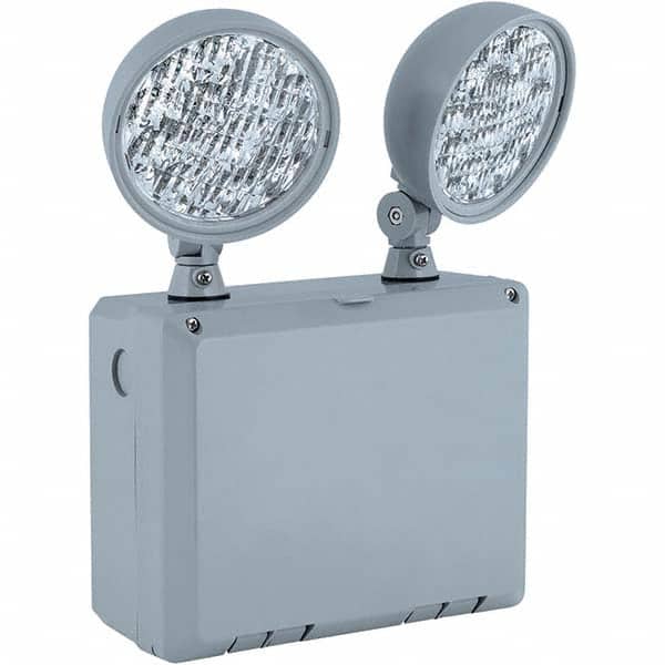 Hubbell Lighting - Emergency Lights Emergency Light Type: Emergency Lighting Unit Number of Heads: 2 - USA Tool & Supply