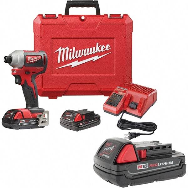 Milwaukee Tool - Impact Drivers Power Type: Cordless Voltage: 18 - USA Tool & Supply