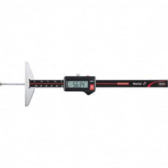Mahr - Electronic Depth Gages Minimum Measurement (mm): 0.01 Minimum Measurement (Decimal Inch): 0.0000 - USA Tool & Supply