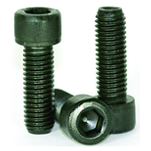 #0-80 × 1/8″ - Black Finish Heat Treated Alloy Steel - Cap Screws - Socket Head - USA Tool & Supply