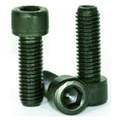 #8-36 × 1/2″ - Black Finish Heat Treated Alloy Steel - Cap Screws - Socket Head - USA Tool & Supply