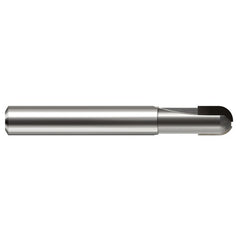 ‎1/4″ Dia. × 1/4″ Shank × 5/16″ DOC × 2-1/2″ OAL, PCD Diamond, 2 Flute, Ballnose End Mill