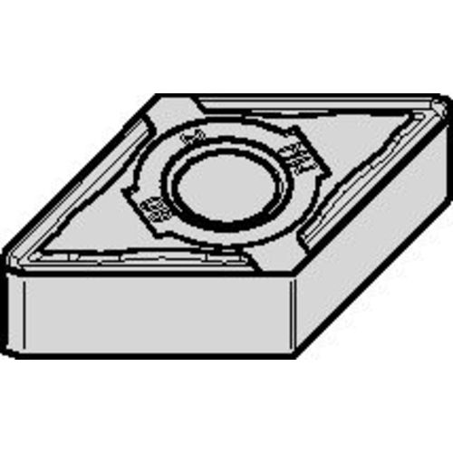 DNMG 432 Double-sided|G WM25CT, 0.016″ Corner Radius, 3/16″ Thick, 1/2″ Inscribed Circle, TiN, Turning Indexable Insert - USA Tool & Supply
