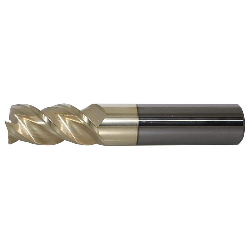 ProMax - Corner Radius & Corner Chamfer End Mills; Mill Diameter (Inch): 1/4 ; Mill Diameter (Decimal Inch): 0.2500 ; End Type: Single ; Corner Radius (Inch): 0.0300 ; Number of Flutes: 3 ; Material: Solid Carbide - Exact Industrial Supply