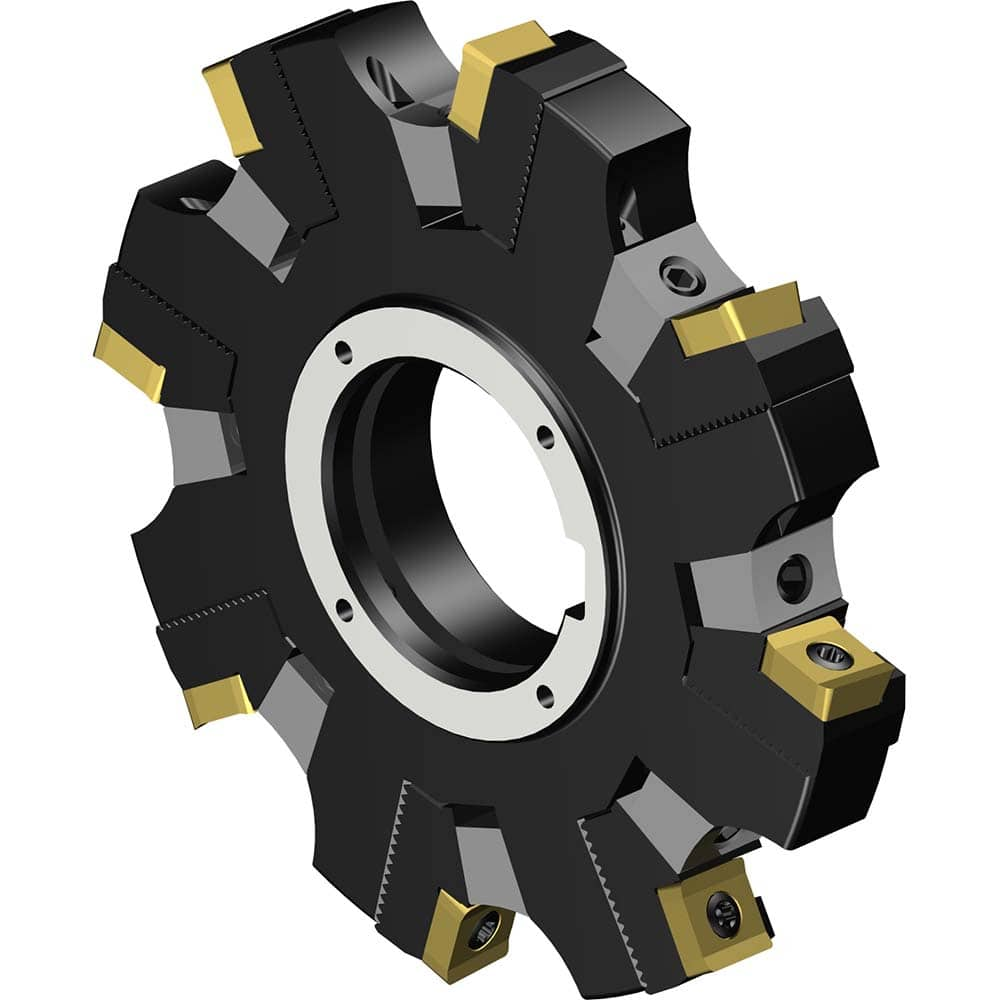 Sandvik Coromant - Indexable Slotting Cutters; Connection Type: Arbor Hole ; Maximum Depth of Cut (mm): 10.60 ; Cutter Diameter (mm): 125.00 ; Hole Diameter (mm): 40.0000 ; Number of Teeth: 8 ; Toolholder Style: R331.52 - Exact Industrial Supply