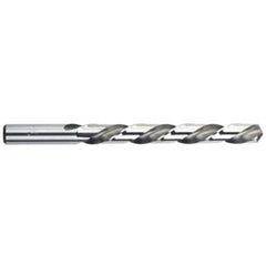 #17; Jobber Length; Left Hand; High Speed Steel; Bright; Made In U.S.A. Series/List #1330L - USA Tool & Supply
