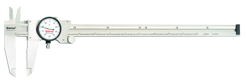 #120-12 - 0 - 12'' Measuring Range (.001 Grad.) - Dial Caliper - USA Tool & Supply