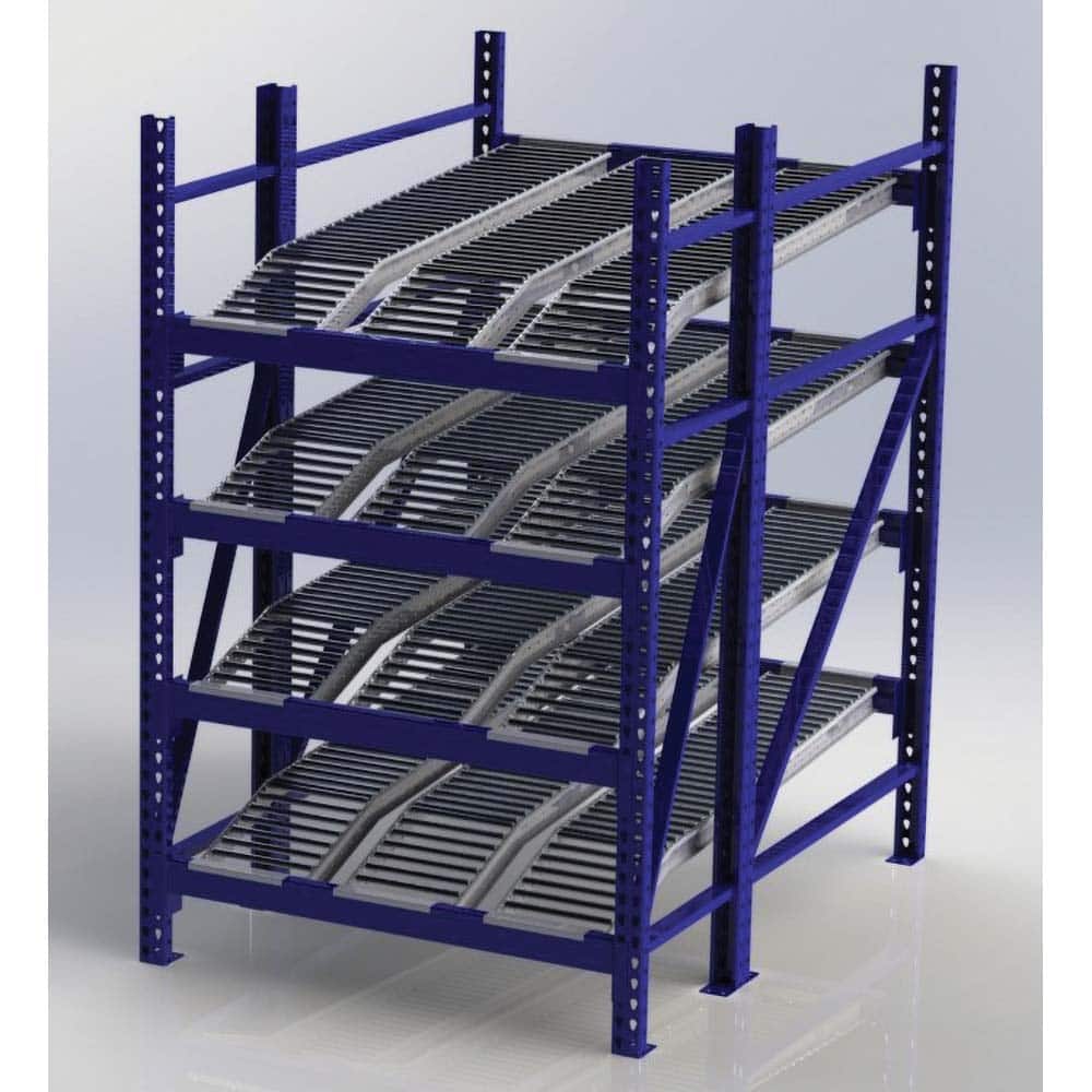 UNEX Manufacturing - Steel Shelving Type: Starter Unit Load Capacity (Lb.): 2000.000 - USA Tool & Supply