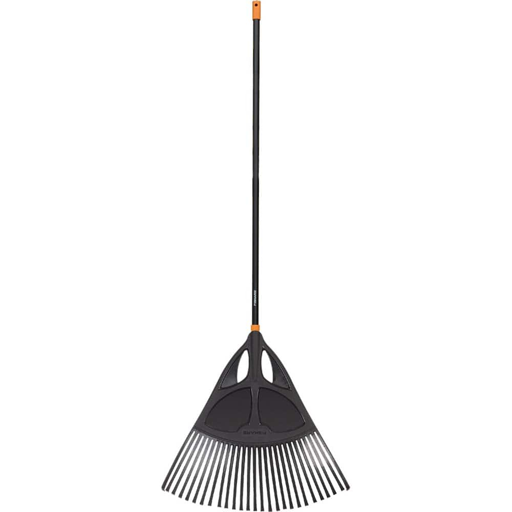 Fiskars - Forks & Rakes Type: Leaf Rake Handle Type: Removable - USA Tool & Supply