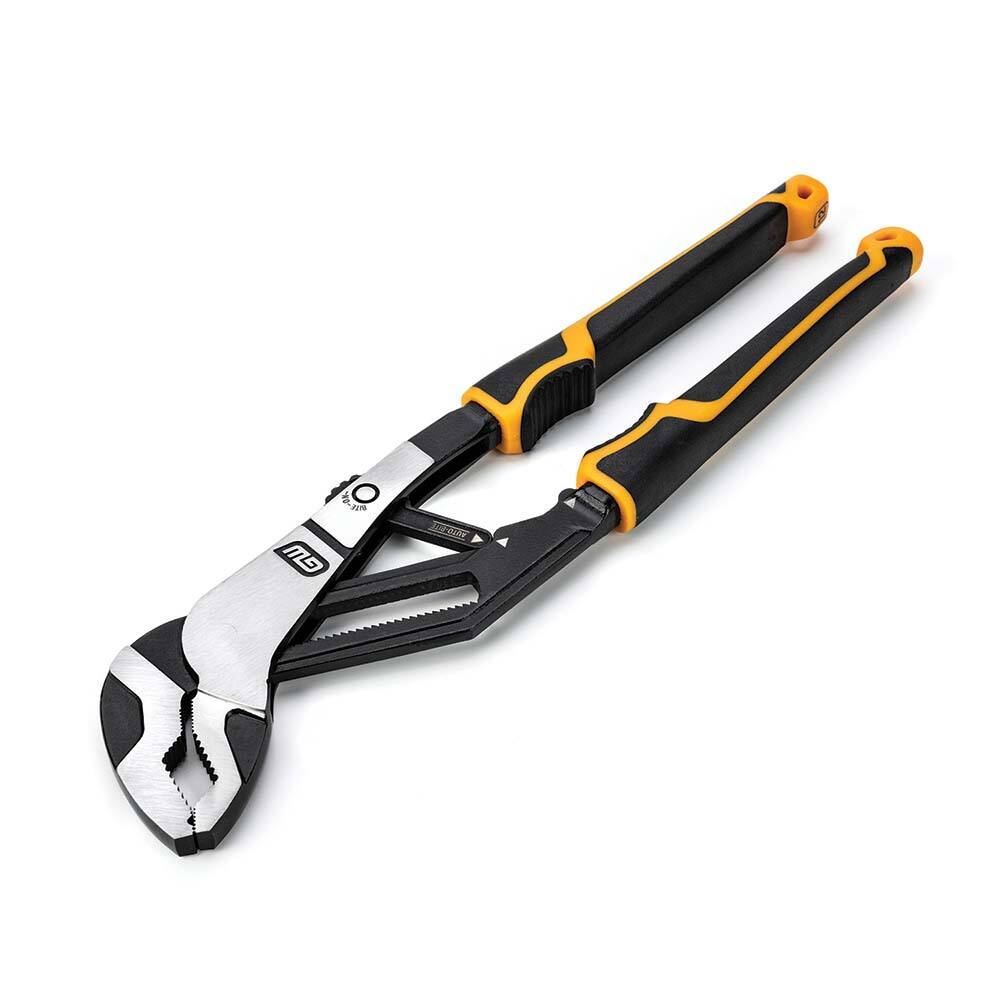 GEARWRENCH - Tongue & Groove Pliers; Type: Tongue & Groove ; Overall Length Range: 10" and Longer ; Maximum Capacity (Inch): 2.75 ; Jaw Style: V-Jaw ; Overall Length (Inch): 12.8 ; Head Style: V-Jaw - Exact Industrial Supply