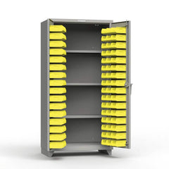 Strong Hold - Small Parts Cabinets Type: Bin Width (Inch): 36 - USA Tool & Supply