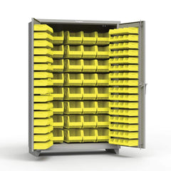 Strong Hold - Small Parts Cabinets Type: Bin Width (Inch): 48 - USA Tool & Supply