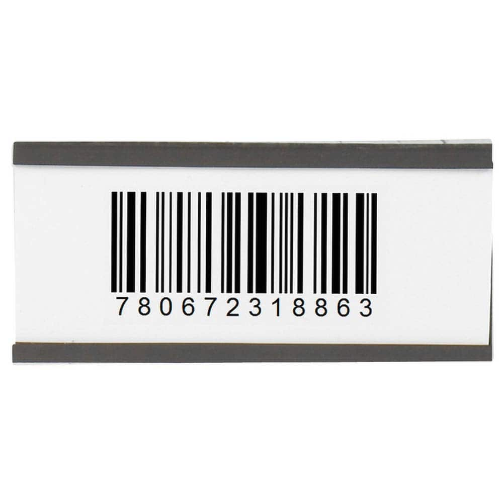 Value Collection - Label Holders Backing: Magnetic Width (Inch): 4 - USA Tool & Supply