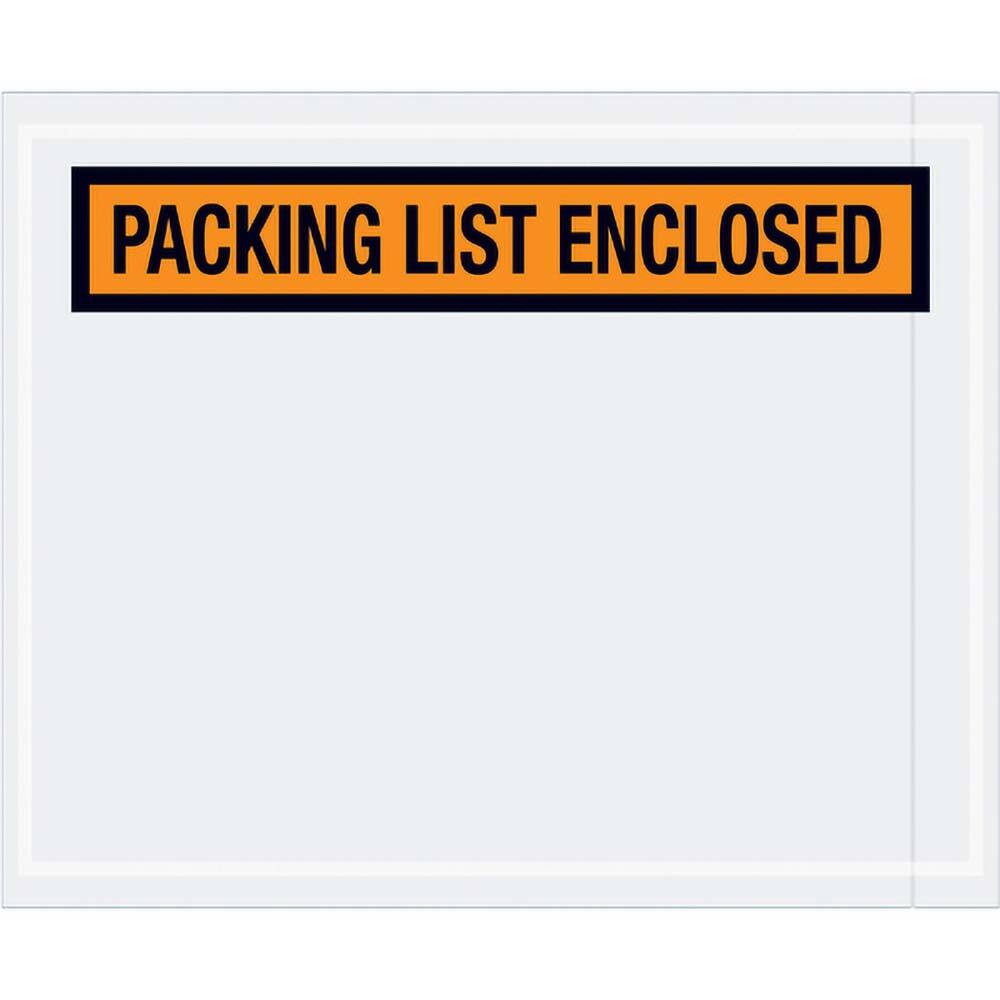 Tape Logic - Mailers, Sheets & Envelopes Type: Packing List Enclosed Envelope Style: Envelope - USA Tool & Supply