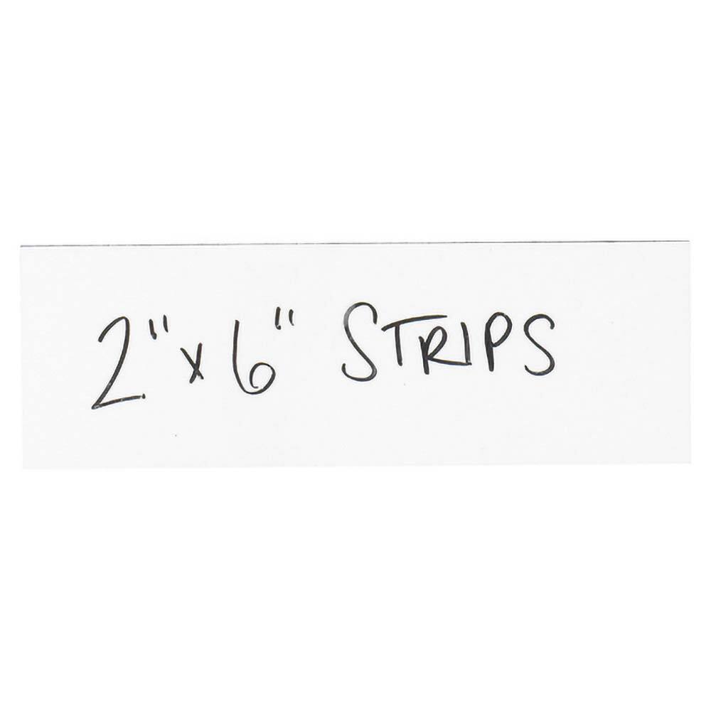 Value Collection - Label Holders Backing: Magnetic Width (Inch): 6 - USA Tool & Supply