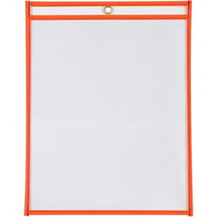 Value Collection - Document Protectors Type: Job Ticket Holder Width (Inch): 9 - USA Tool & Supply