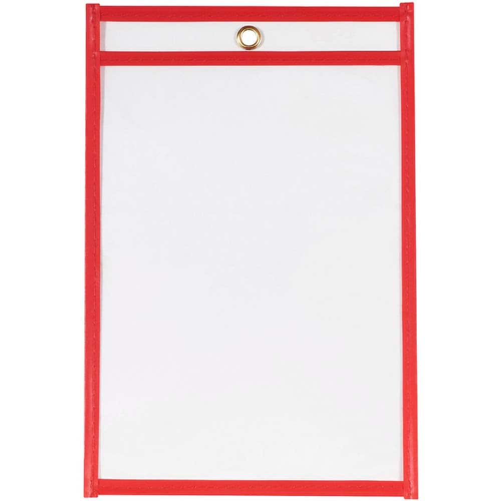 Value Collection - Document Protectors Type: Job Ticket Holder Width (Inch): 6 - USA Tool & Supply