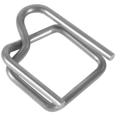 Value Collection - Strapping Seals & Buckles Type: Poly Strapping Buckles Width (Inch): 1/2 - USA Tool & Supply