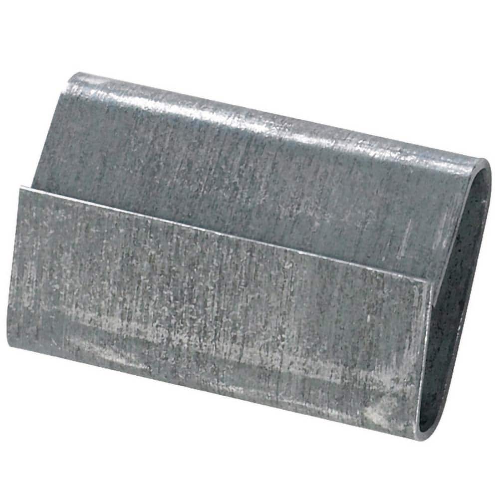 Value Collection - Strapping Seals & Buckles Type: Steel Strapping Seals - Closed/Thread On Width (Inch): 5/8 - USA Tool & Supply